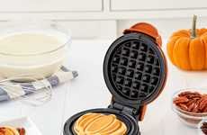Pumpkin-Shaped Waffle Makers