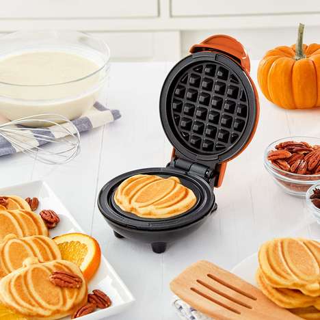 Pumpkin-Shaped Waffle Makers