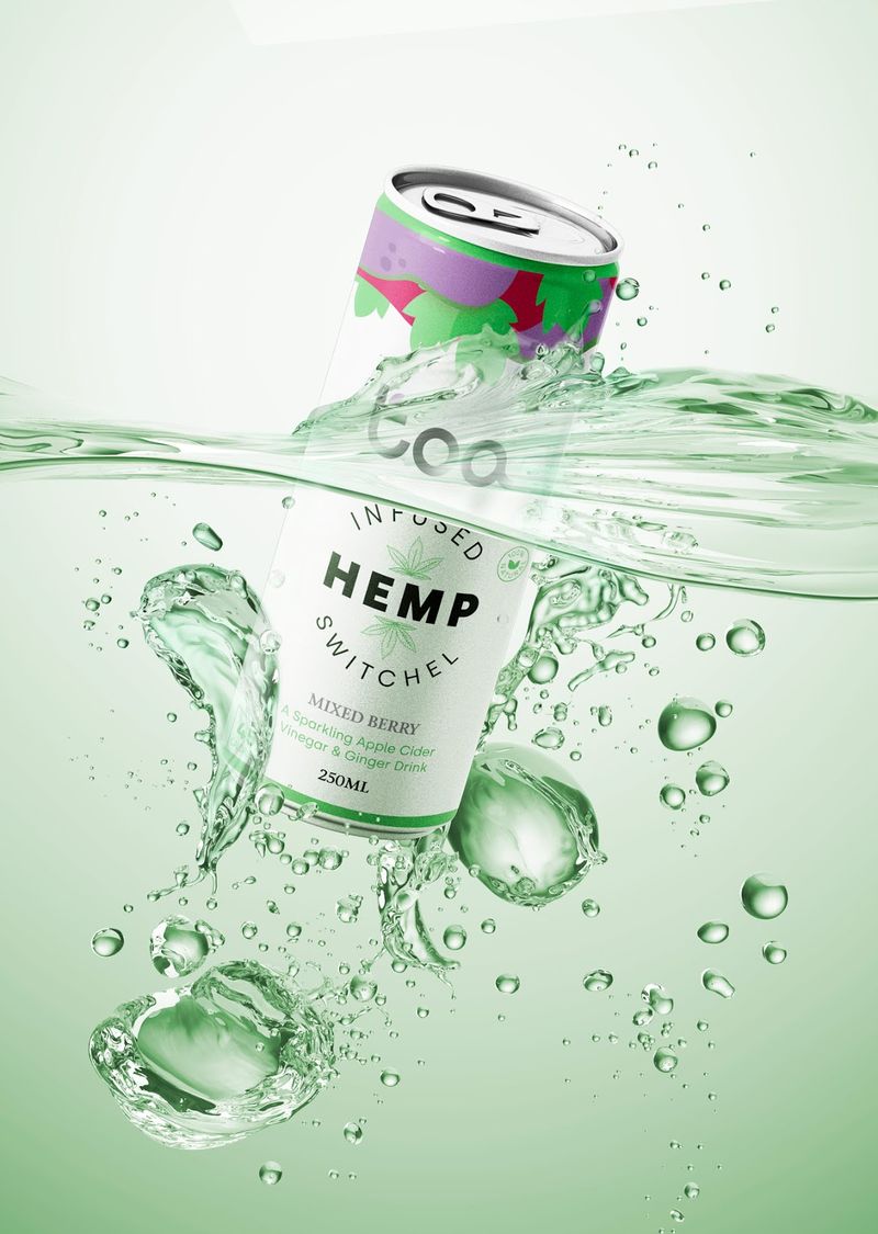 Hemp-Infused Ginger Drinks