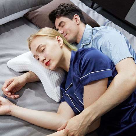Ergonomic Couple-Friendly Pillows
