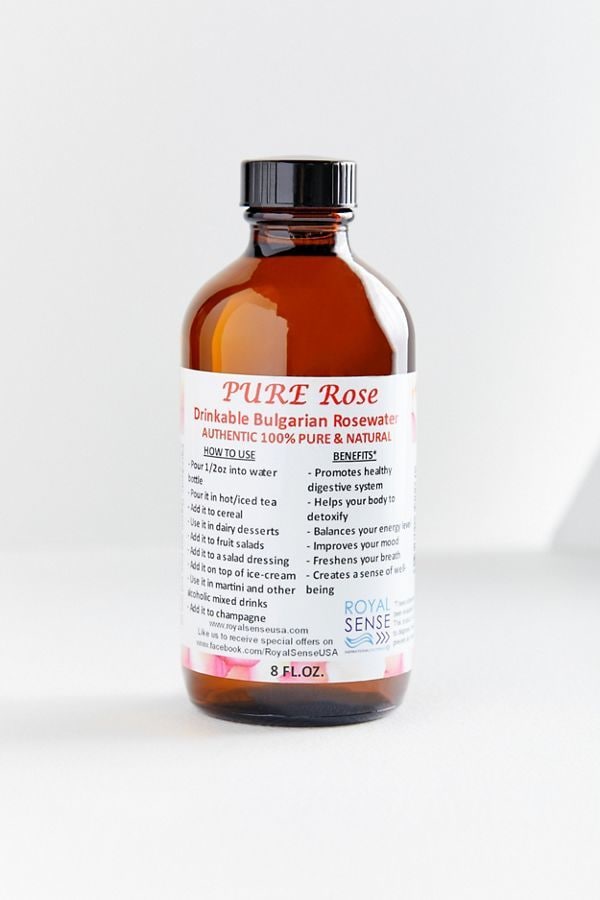 Detoxifying Rosewater Beverages