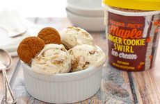 Autumnal Cookie Ice Creams