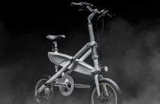 Folding X-Frame Electric Bikes