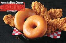 Donut-Paired Fried Chicken