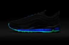 Film-Inspired Glowing Chunky Sneakers