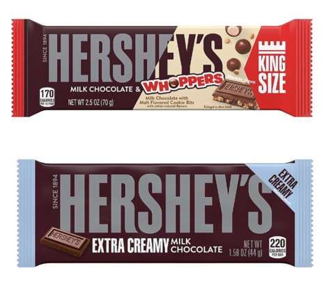 Dual-Flavored Candy Bars
