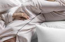 Vintage-Inspired Luxurious Silk Pajamas