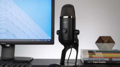 Real-Time LED Feedback Microphones