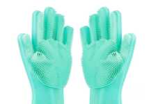 Sponge-Replacing Cleaning Gloves