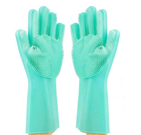 Sponge-Replacing Cleaning Gloves