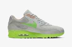 Lime Green Chunky Sneakers