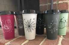 Halloween-Themed Reusable Tumblers