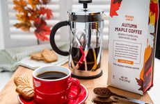 Autumnal Maple-Flavored Coffees