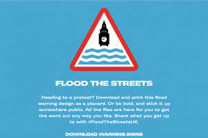 Flood Warning Protest Signage Article Thubnail