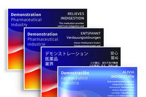Self-Translating Pharmaceutical Labels
