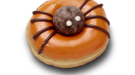 Spooky Spider-Topped Donuts
