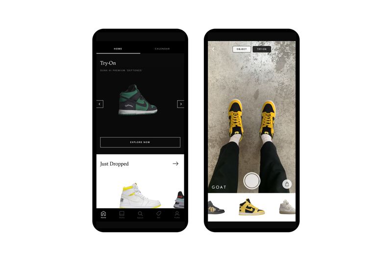 AR Sneaker Try-Ons