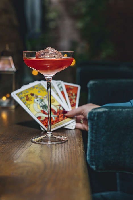 Tarot-Inspired Cocktail Menus