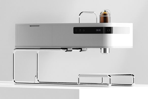 An IoT-based voice-controlled coffee maker on Behance