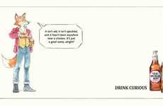 Ironic Witty Beer Campaigns