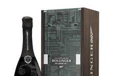 Secret Agent-Themed Champagnes