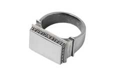 Momument-Inspired Silver Rings