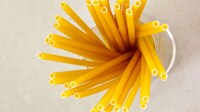 Pasta-Made Drinking Straws Image 2