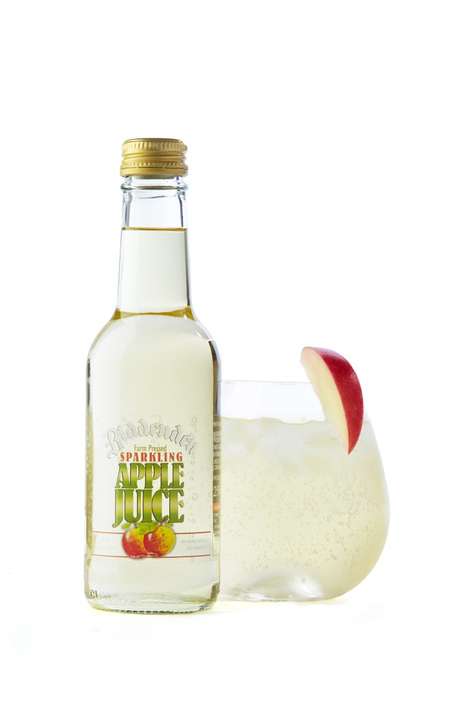 Non-Concentrated Sparkling Apple Juices