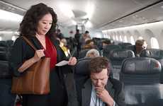 Canadian-Themed Airplane Commercials