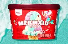 Mermaid-Themed Ice Creams