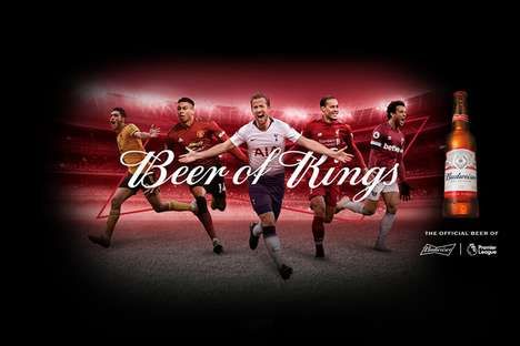 Football-Themed Beer Campaigns