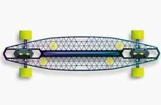 Eco Magnesium Alloy Skateboards