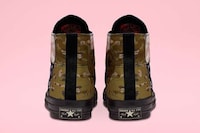 Camo-Printed Color-Blocked Shoes Image 6