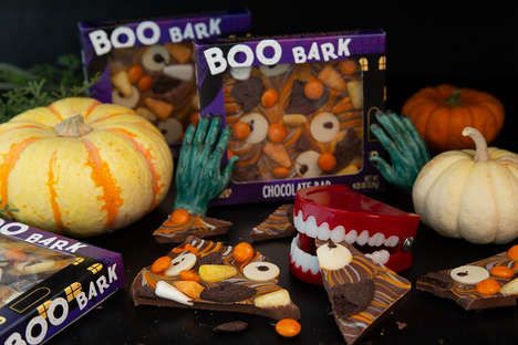 Halloween-Themed Chocolate Bars