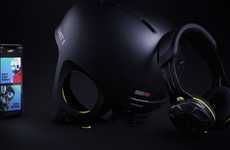 Protective Headphone-Integrated Helmets