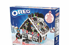 Chocolate Cookie Holiday Houses