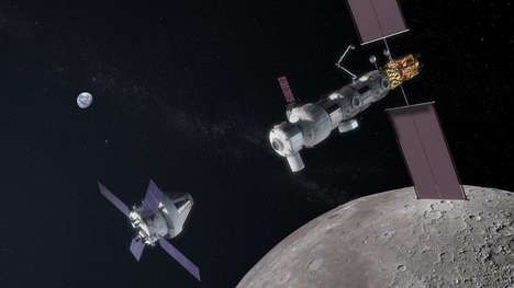 Lunar Space Station Projects
