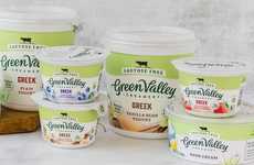 Probiotic Lactose-Free Yogurts