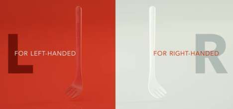 Ergonomic Plastic Forks