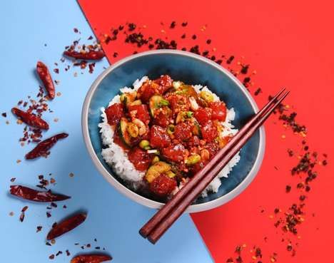 Flavorful Spicy Poke Bowls