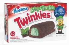 Mint Chocolate Snack Cakes