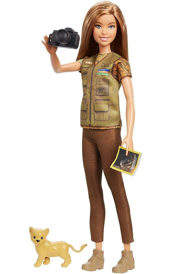 BARBIE NATIONAL GEOGRAPHIC POLAR MARINE BIOLOGIST CAN BE ANYTHING CAREER DOLL.