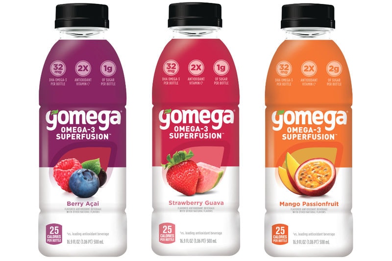 Fruity Omega-Rich Beverages