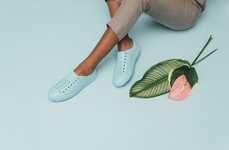 Algae-Enriched Foam Footwear