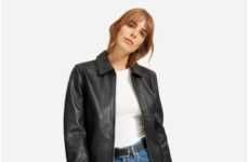 Sustainable Dynamic Leather Jackets