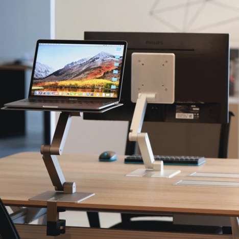 Portable Sit-to-Stand Desks