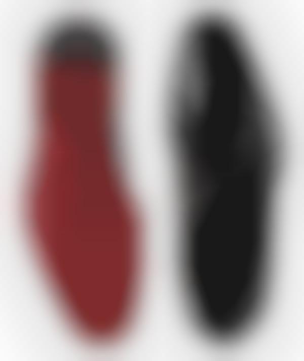 Lipstick Print-Soled Footwear