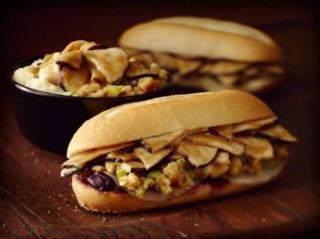 Thanksgiving-Themed Sandwiches