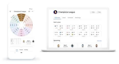 Search Engine Sports Features