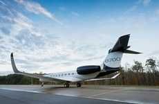 Expansive Private Jet Designs